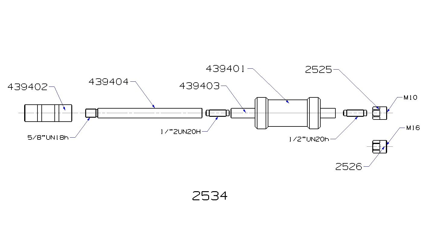 EXTRACTOR BARRA DE IMPACTO FORZA CON ADAPTADORES